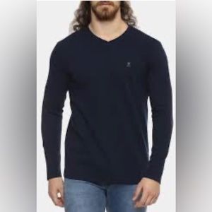 Mufti long sleeve polo shirt size men extra large